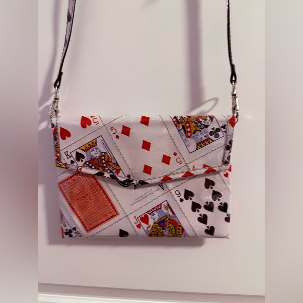 Upcycled Playing Card Crossbody by UpCycling by Milo